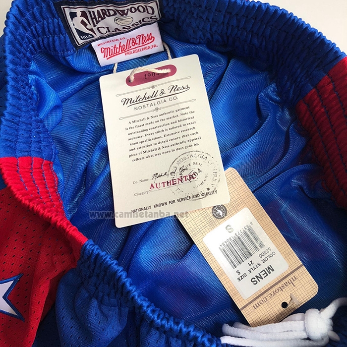 Pantalone All Star 2004 Mitchell & Ness Azul